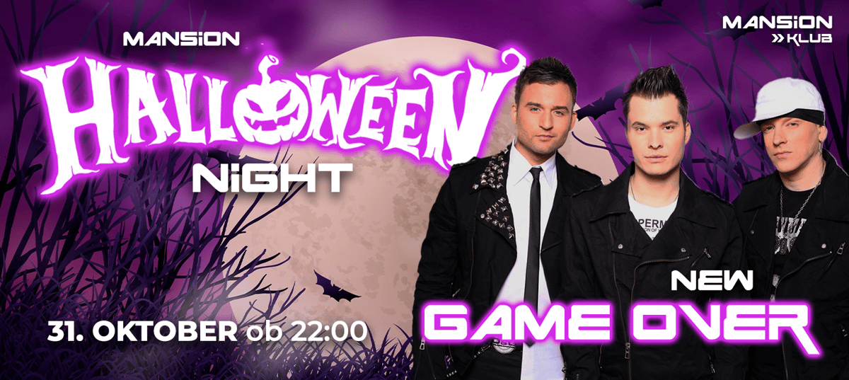 MANSION HALLOWEEN NIGHT // NEW GAME OVER