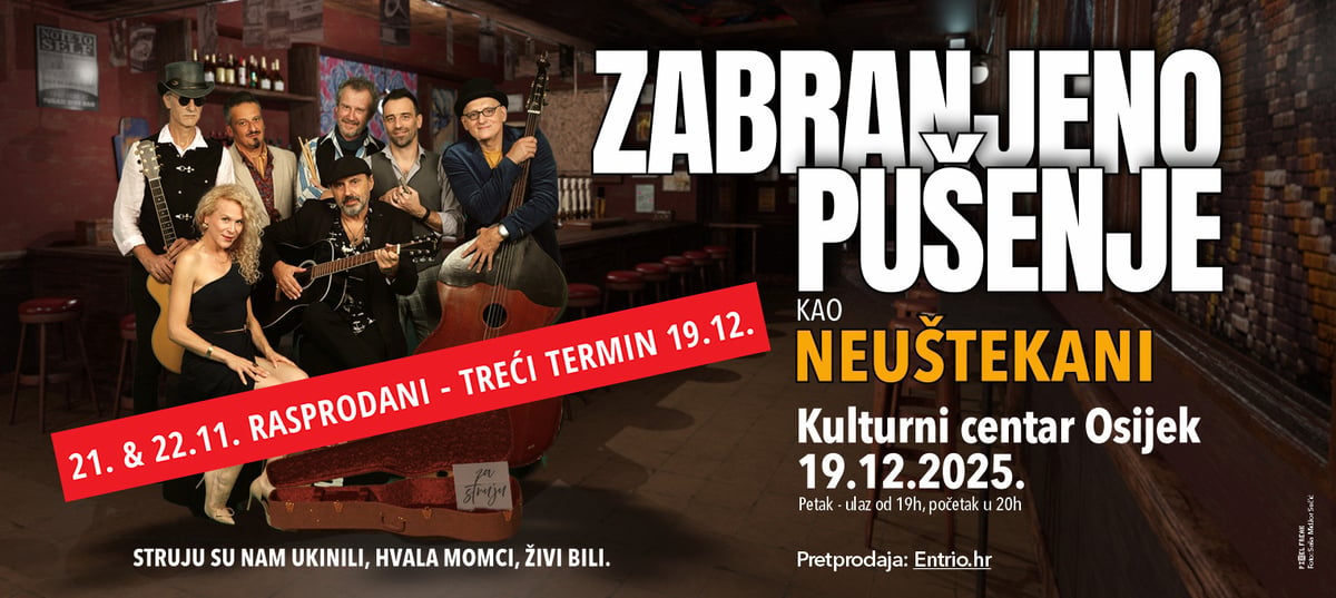 ZABRANJENO PUŠENJE KAO NEUŠTEKANI - TREĆI TERMIN!