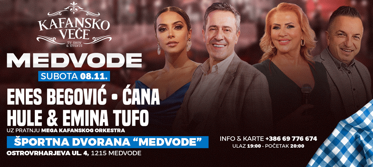 KAFANSKO VEČE - MEDVODE