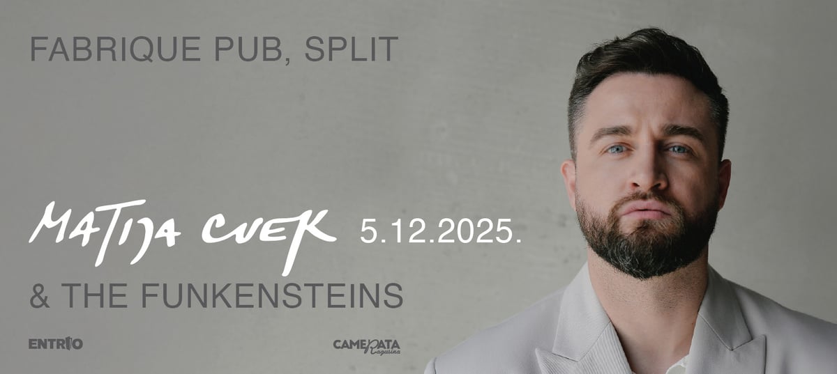 Matija Cvek & The Funkensteins - Fabrique Pub