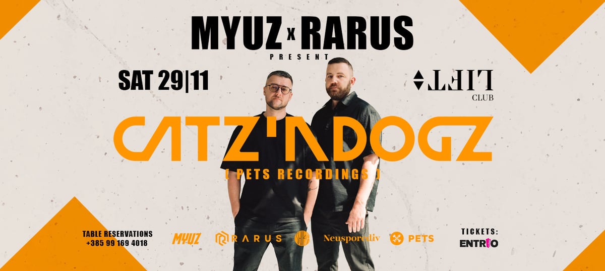 MYUZ x RARUS w/ CATZ 'N DOGZ