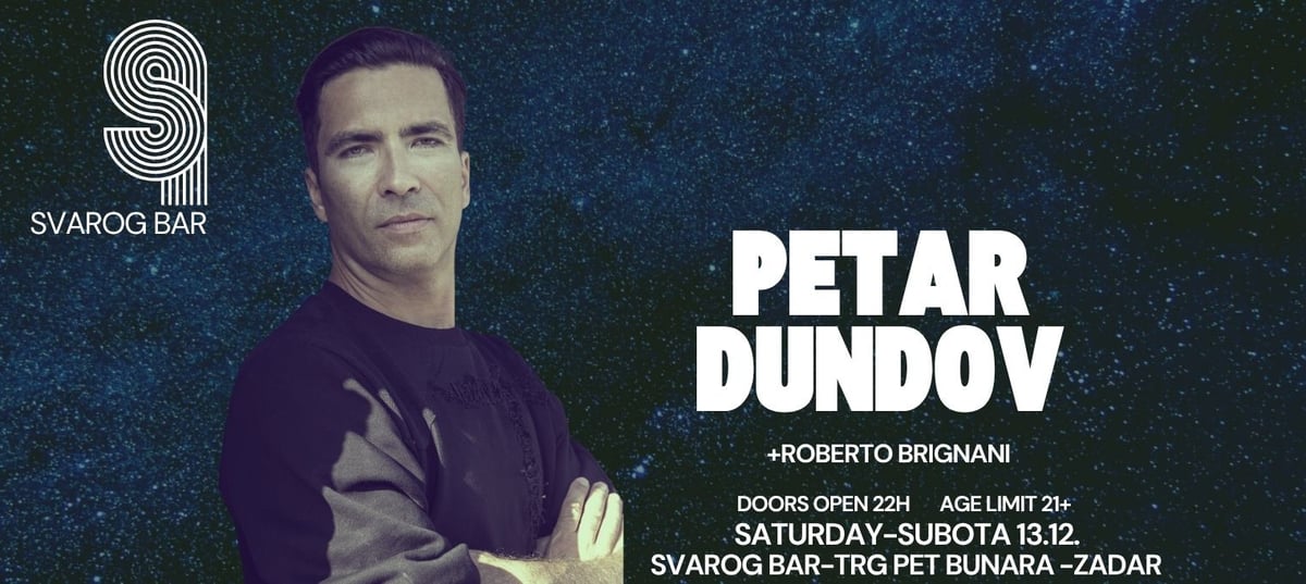 SVAROG BAR PRES: PETAR DUNDOV