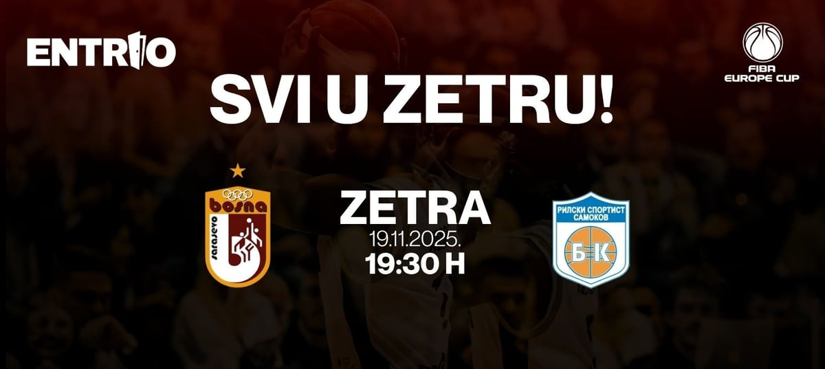 ABA: Bosna BH Telecom - Spartak & FIBA EC: Bosna BHT - Rilski Sportist