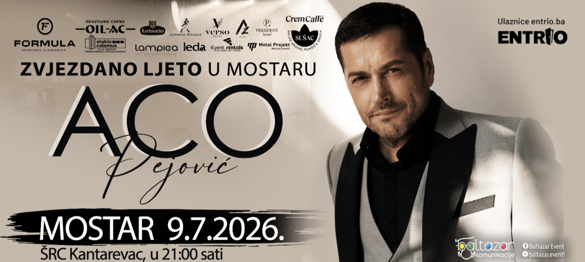 Aco Pejović @ Mostar