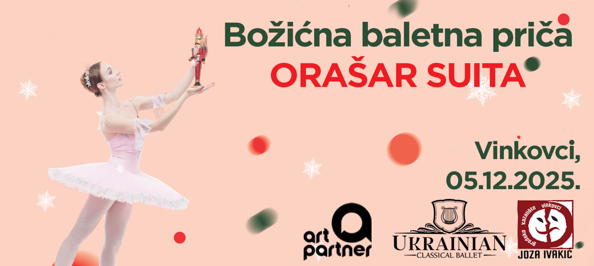 Baletna božićna priča - Trnoružica i Orašar suita!