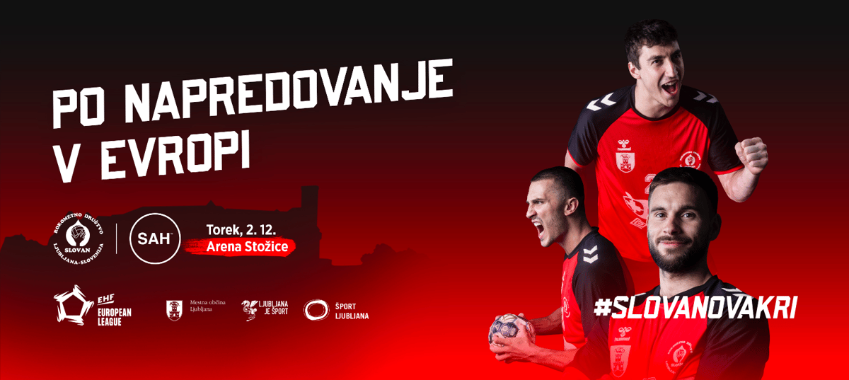 EHF Evropska liga - RD LL GROSIST SLOVAN : SAH Aarhus