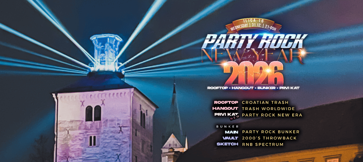 Party Rock NYE 2026 @ ILICA 16 | Throwback 2010 & 2000's