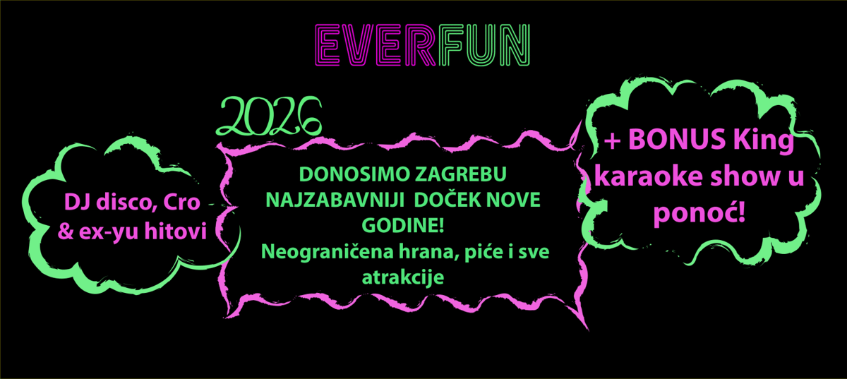 Nova Godina All-Inclusive EVERFUN doček