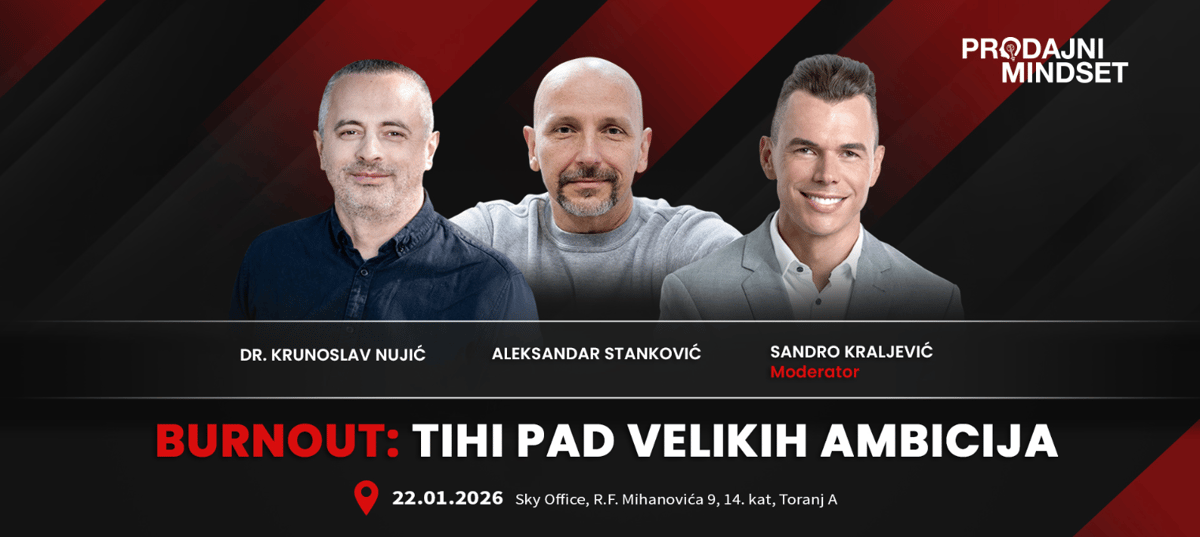 Prodajni Mindset: BURNOUT: TIHI PAD VELIKIH AMBICIJA