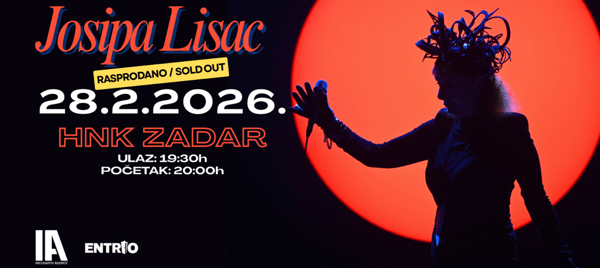 Josipa Lisac u Zadru!