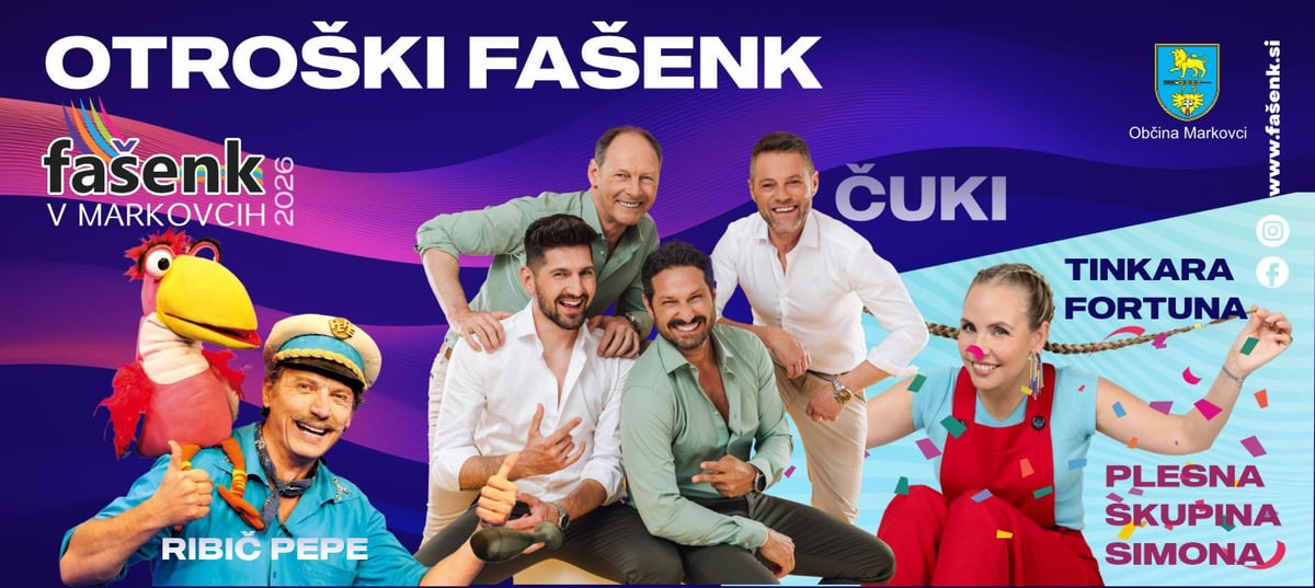 Fašenk v Markovcih - Otroški Fašenk