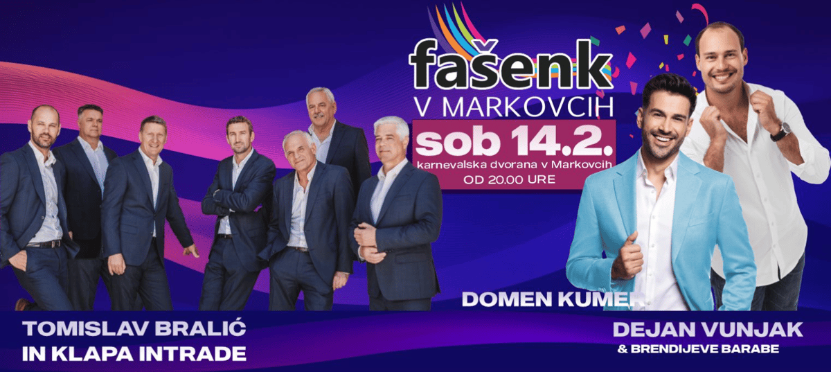 Fašenk v Markovcih / Tomislav Bralić, Dejan Vunjak, Domen Kumer