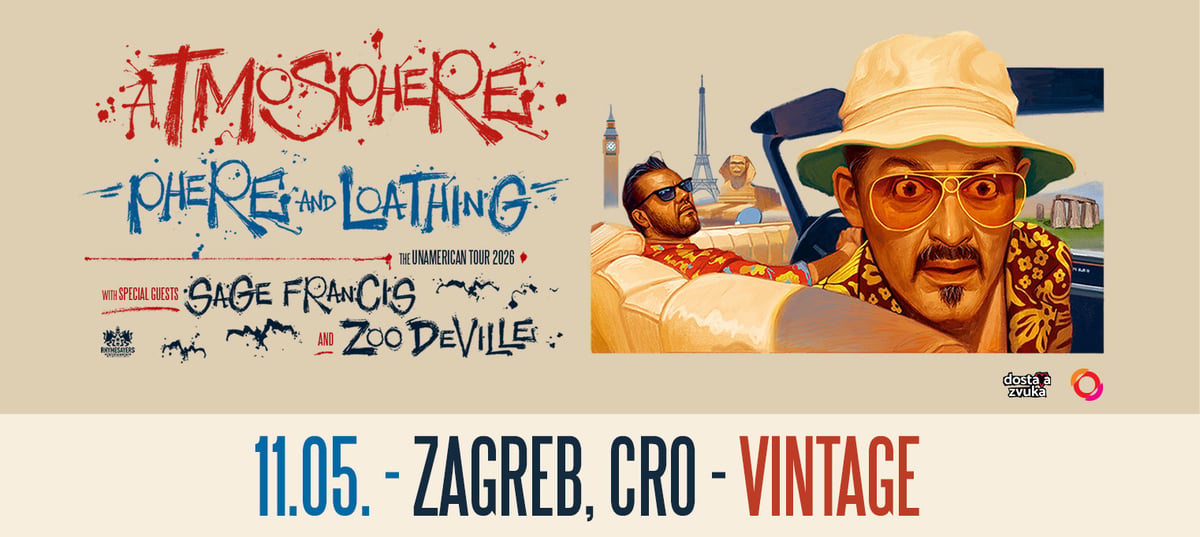 ATMOSPHERE w. Sage Francis and ZooDeVille