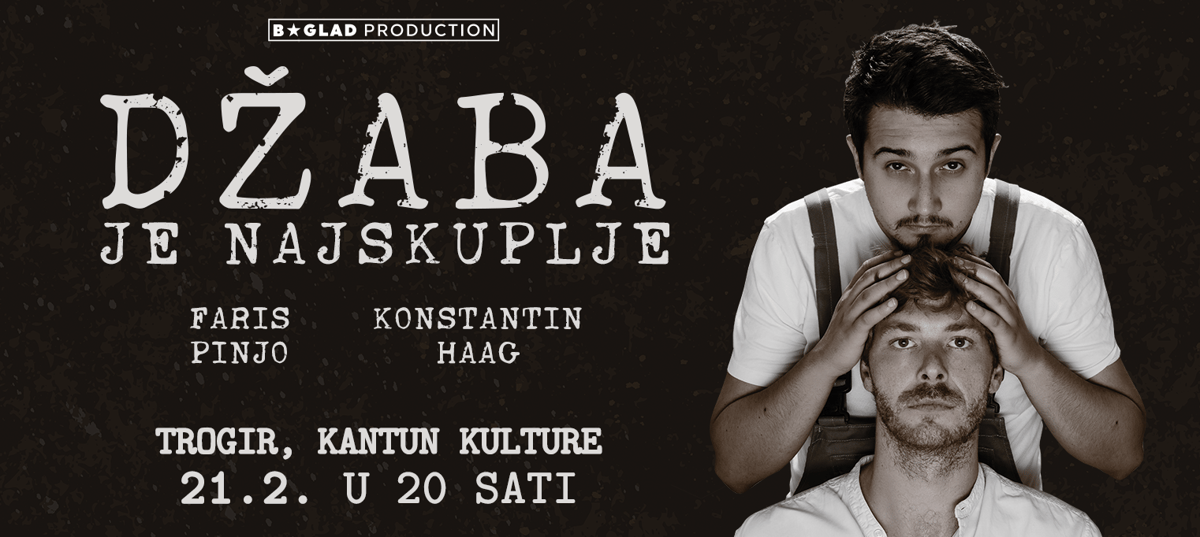 DŽABA JE NAJSKUPLJE, komedija, Trogir