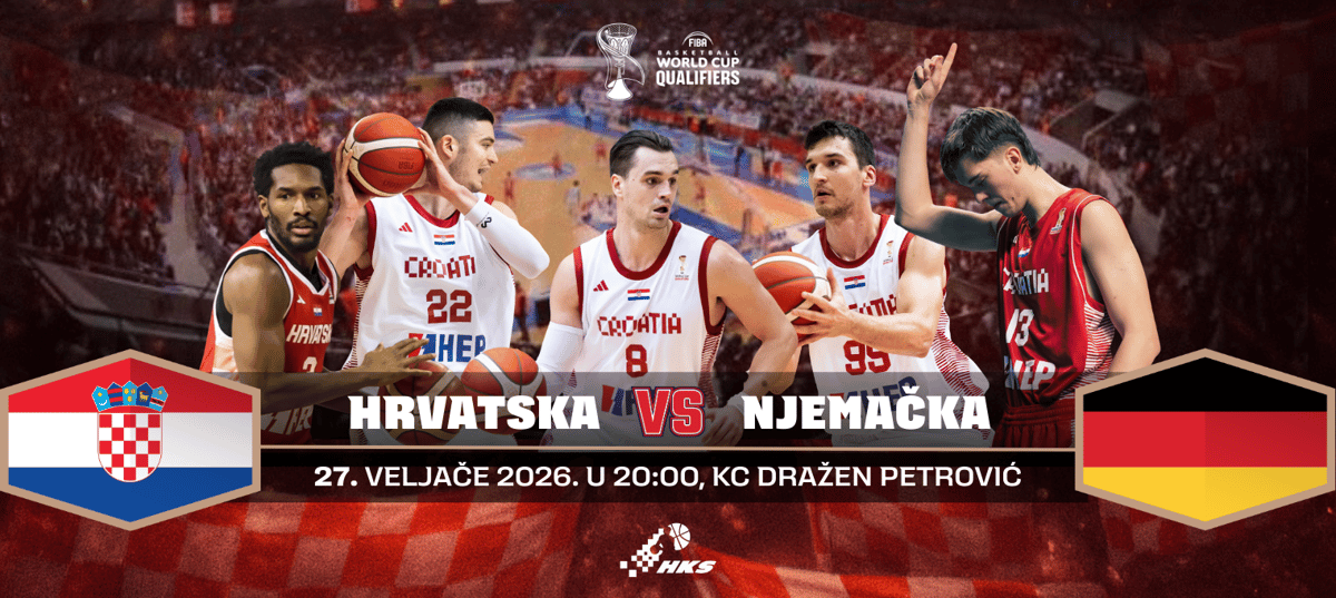 HRVATSKA - NJEMAČKA // Kvalifikacije za FIBA Svjetsko prvenstvo 2027