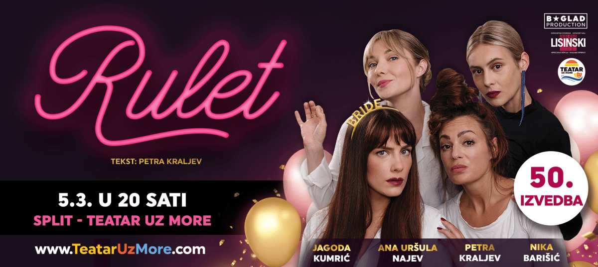RULET, komedija, Split