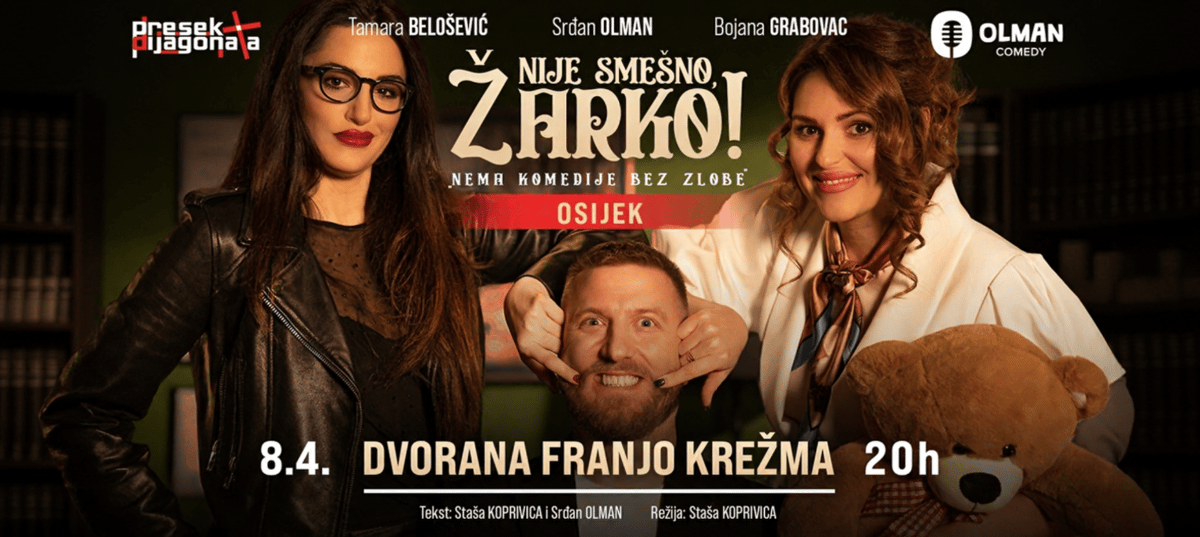 NIJE SMEŠNO, ŽARKO!