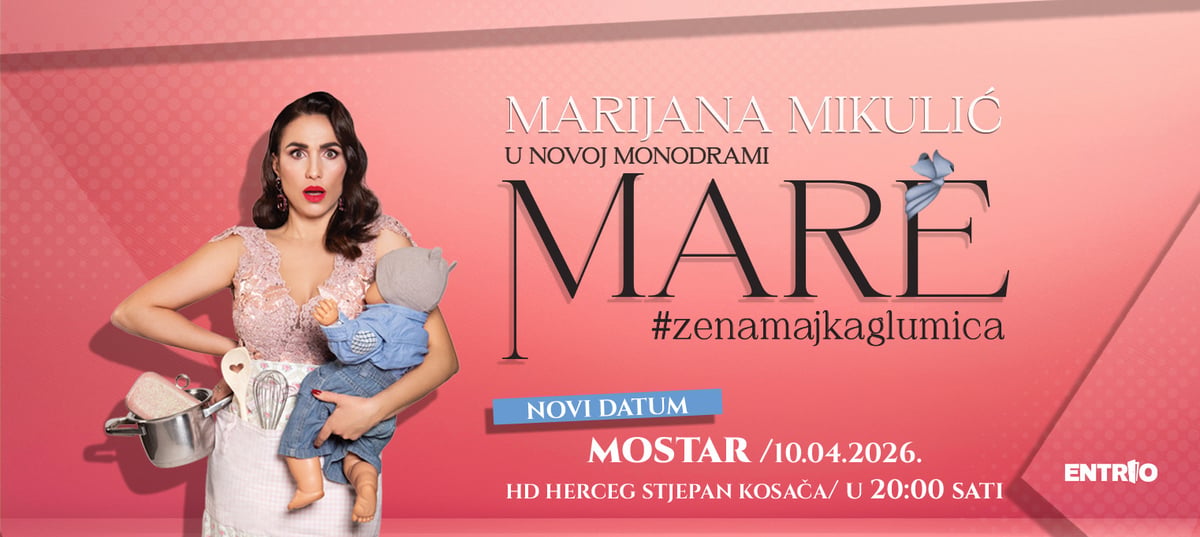 Marijana Mikulić: Mare #zenamajkaglumica - NOVI DATUM