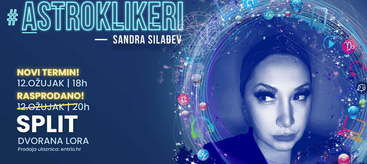NOVI TERMIN u 18h! - Sandra Silađev: 