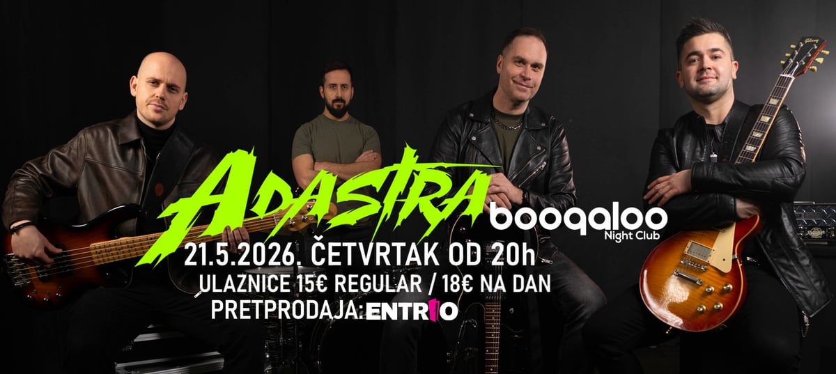 Adastra - koncert povodom 20 godina benda i novog albuma Adastra XX
