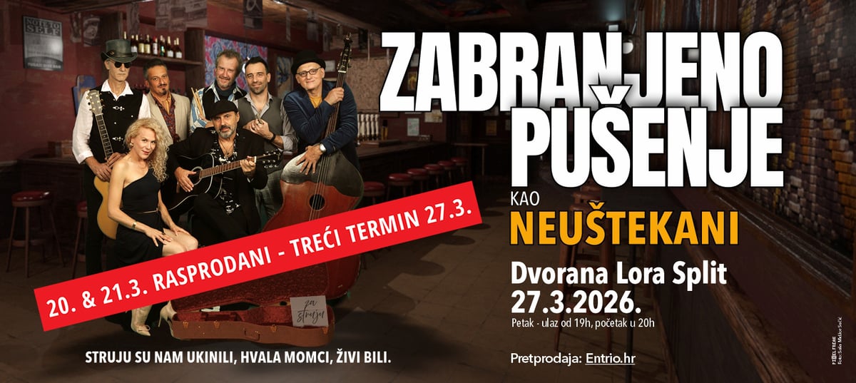 ZABRANJENO PUŠENJE KAO NEUŠTEKANI! @Split - TREĆI TERMIN