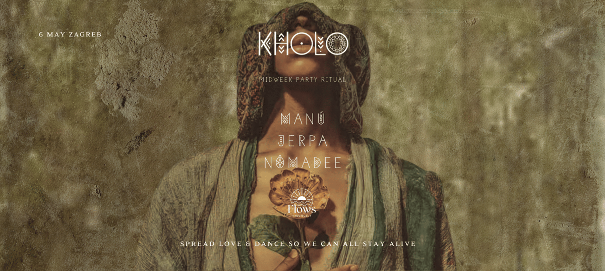 FLOWS x KHOLO: Midweek Party Ritual of Organic House & Ethno Beats