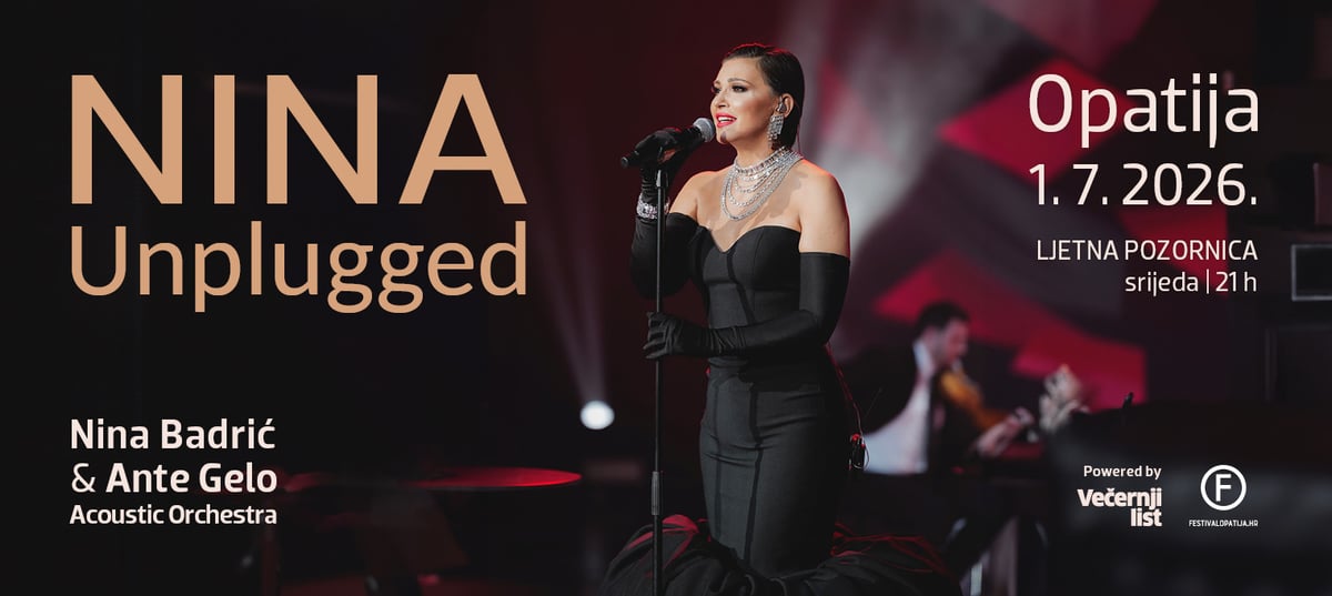 NINA UNPLUGGED – NINA BADRIĆ & ANTE GELO ACOUSTIC ORCHESTRA