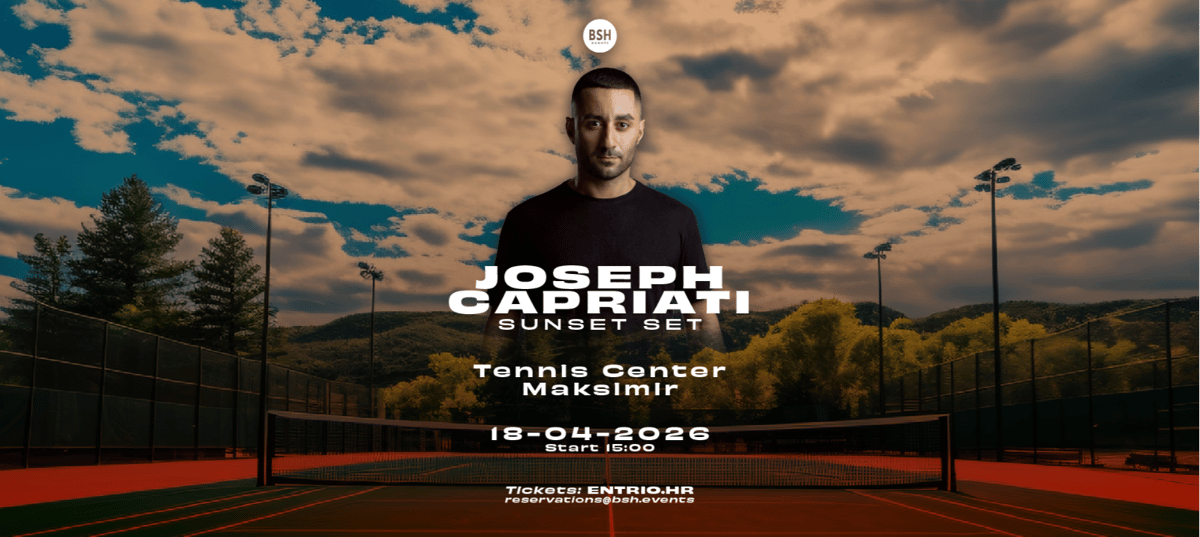 BSH presents Joseph Capriati at sunset | TC Maksimir Zagreb