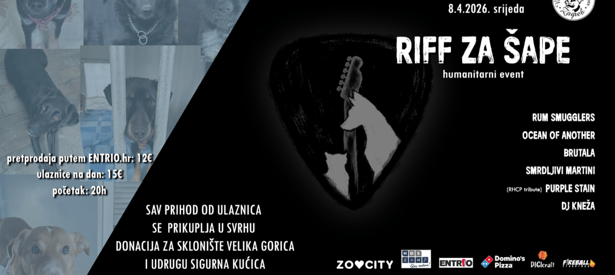 RIFF ZA ŠAPE - humanitarni event