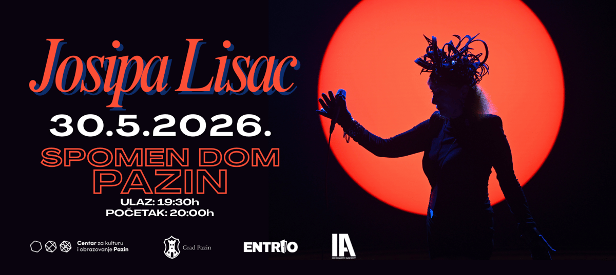 Josipa Lisac u Pazinu!