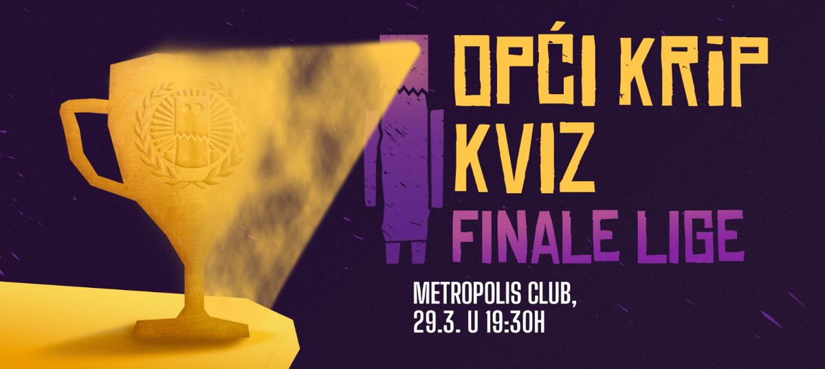 KRiP: kviz općeg znanja - finale Zimske lige @Metropolis