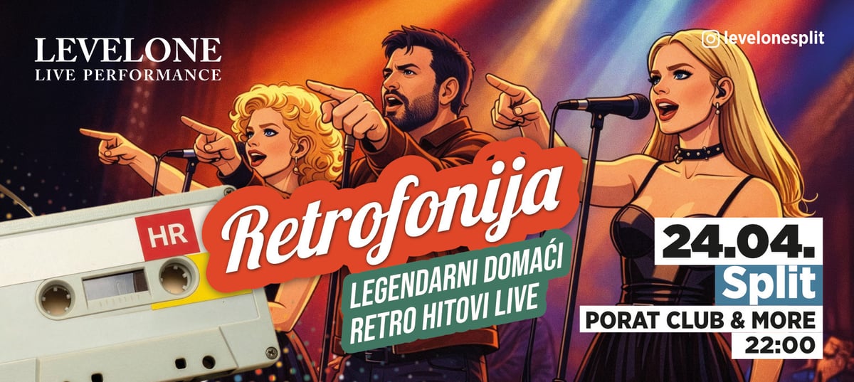 RETROFONIJA - Level one Split @ Porat club Split