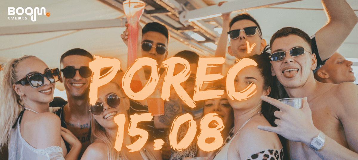 BOOM Boat Party - Poreč + After Party - vol. 7