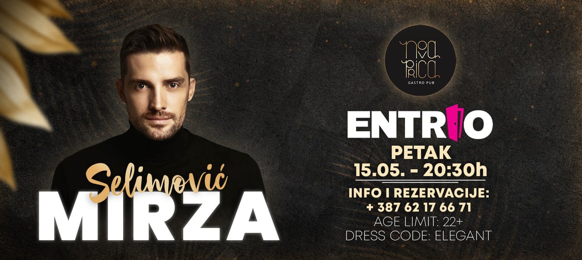 Mirza Selimović @ Gastro Pub Nova Priča
