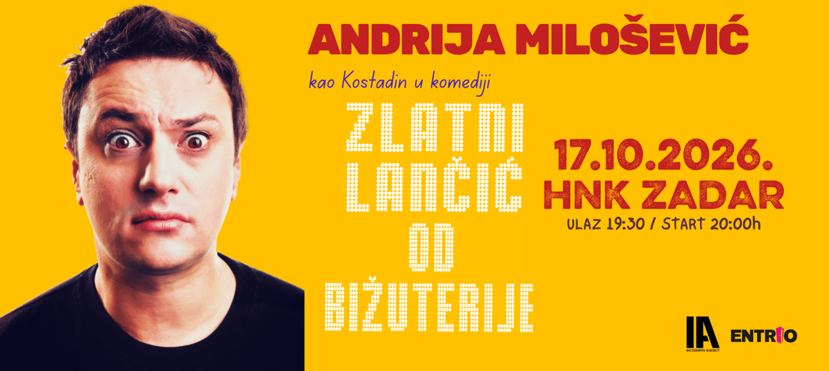 Andrija Milošević: Zlatni lančić od bižuterije
