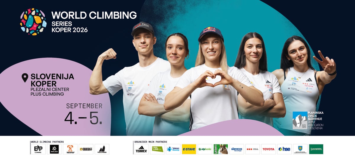 Svetovna serija v športnem plezanju Koper 2026