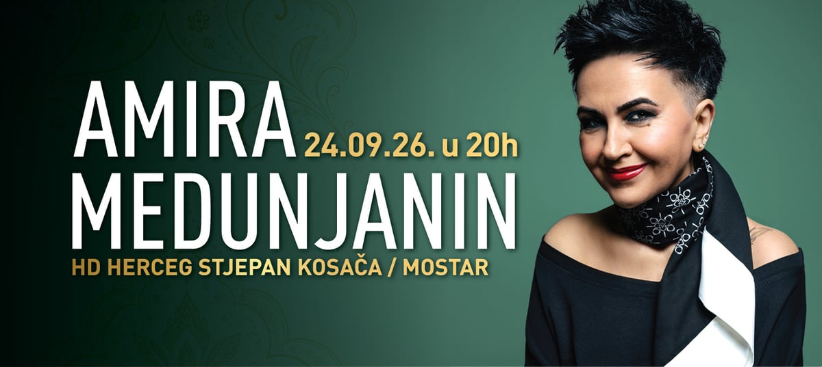 Amira Medunjanin @ Mostar