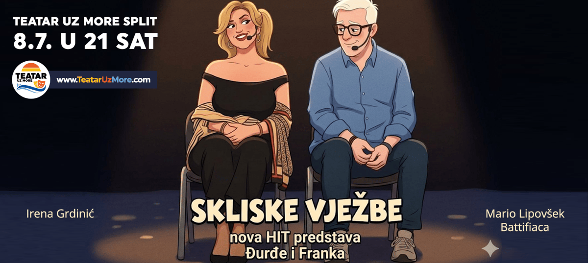 SKLISKE VJEŽBE, komedija, Split