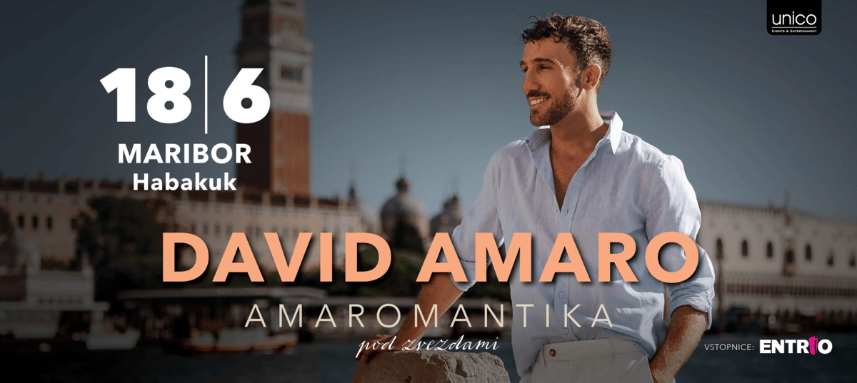 AMAROMANTIKA: DAVID AMARO POD ZVEZDAMI