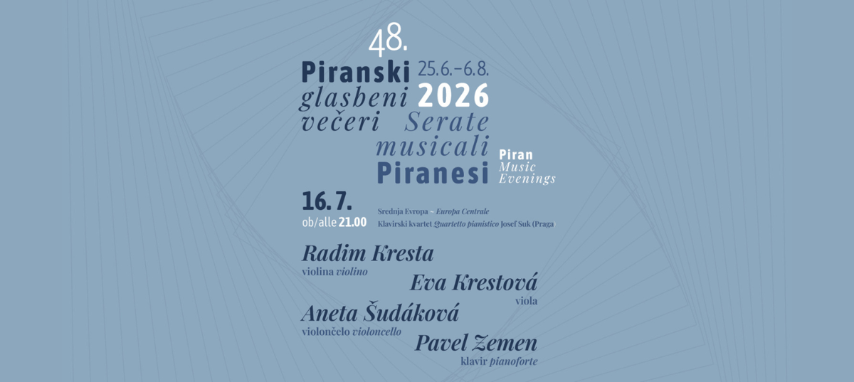 48. PGV: »Srednja Evropa« Klavirski kvartet Josef Suk (Praga)