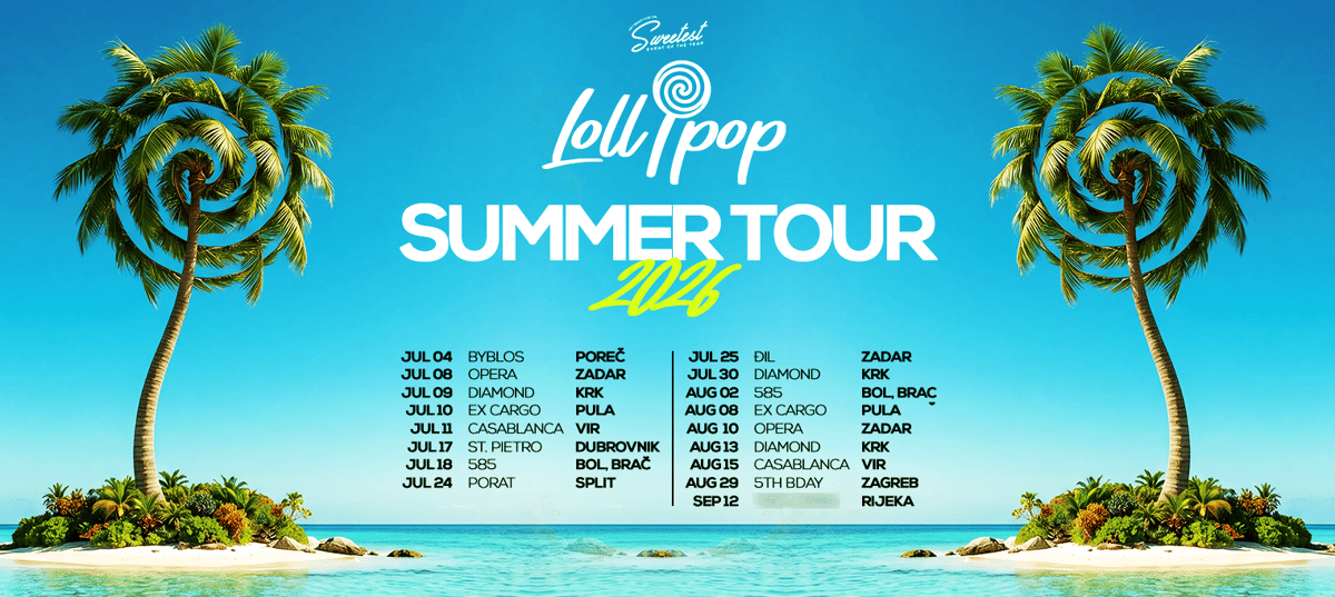 Lollipop Zadar Official Pre-Party @ Opera Club