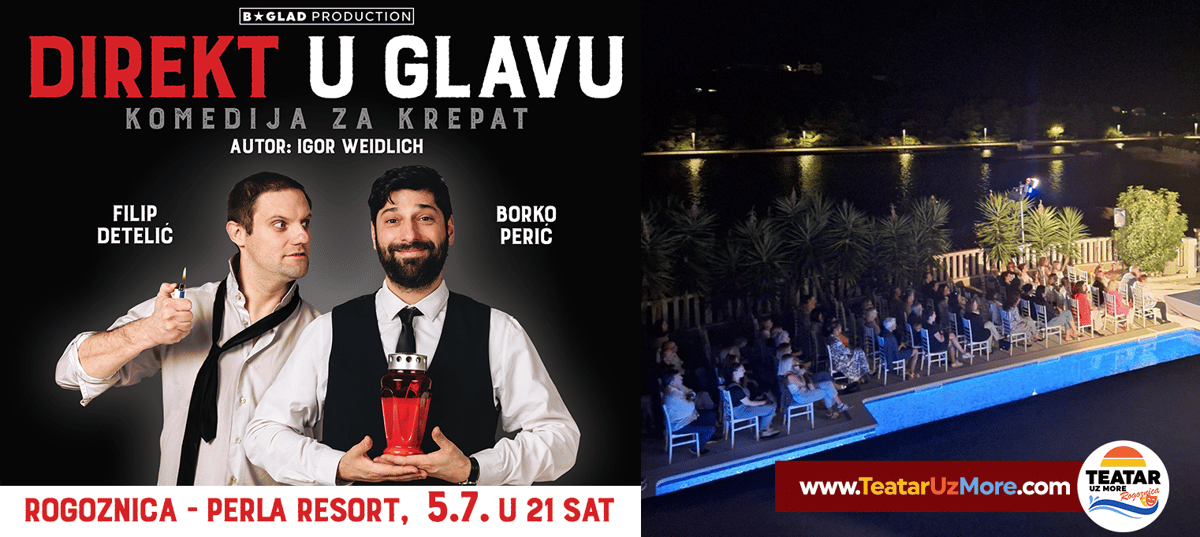DIREKT U GLAVU, komedija, Rogoznica