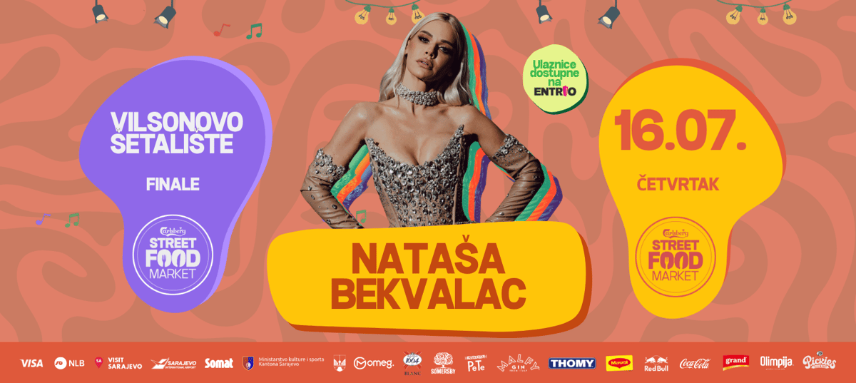 NATAŠA BEKVALAC @ Street Food Market Vilsonovo šetalište