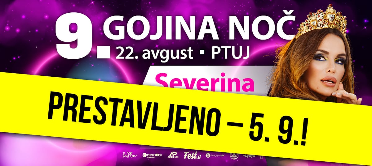 [PRESTAVLJENO] 9. Gojina noč 2026