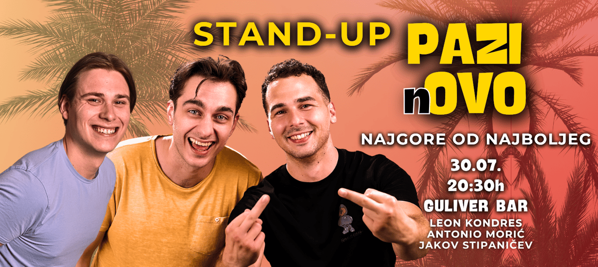 PAZI nOVO: Stand-Up večer NAJGORE OD NAJBOLJEG || URLAONA