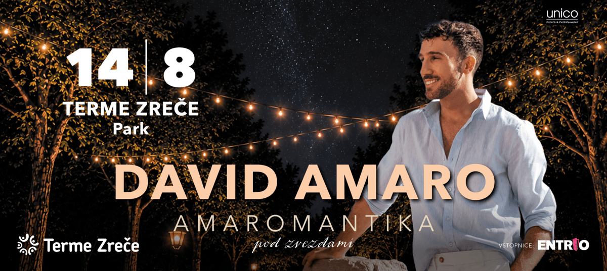 AMAROMANTIKA: DAVID AMARO POD ZVEZDAMI