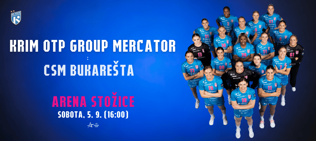 RK Krim OTP Group Mercator : CSM Bucuresti (ROM)