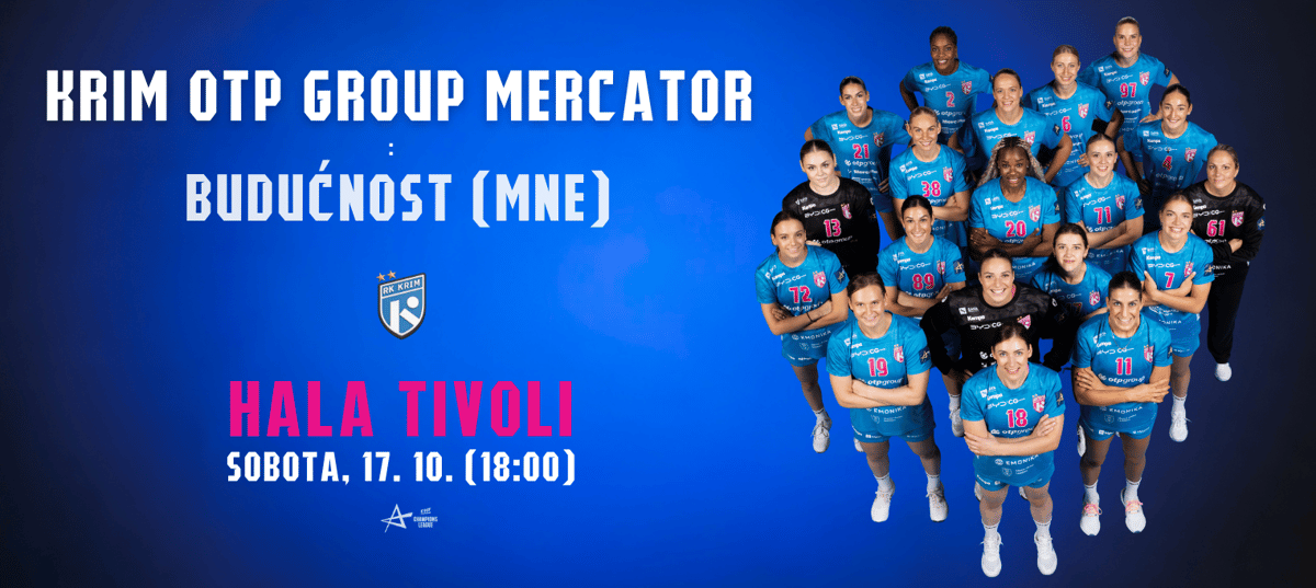 RK Krim OTP Group Mercator : OTP Group Budućnost (MNE)