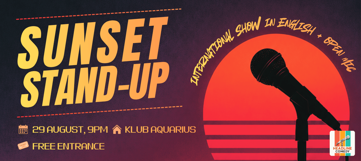 Sunset Stand-Up in English