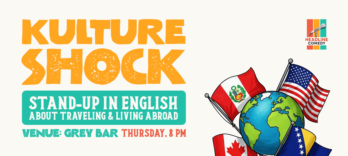 Kulture Shock: stand-up in English